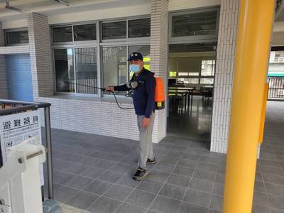 111.04.05消毒公司校園消毒圖片